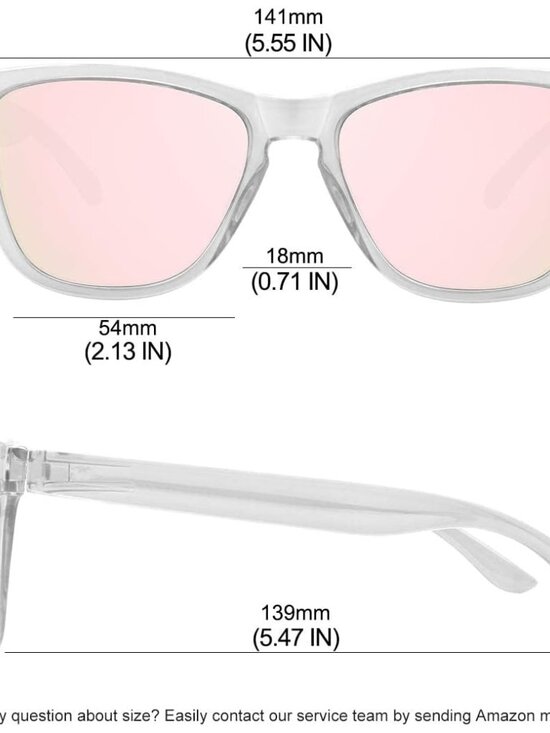 Trendy Unisex Polarized Sunglasses 3-Pack - Retro Style with UV400 Protection main image 6